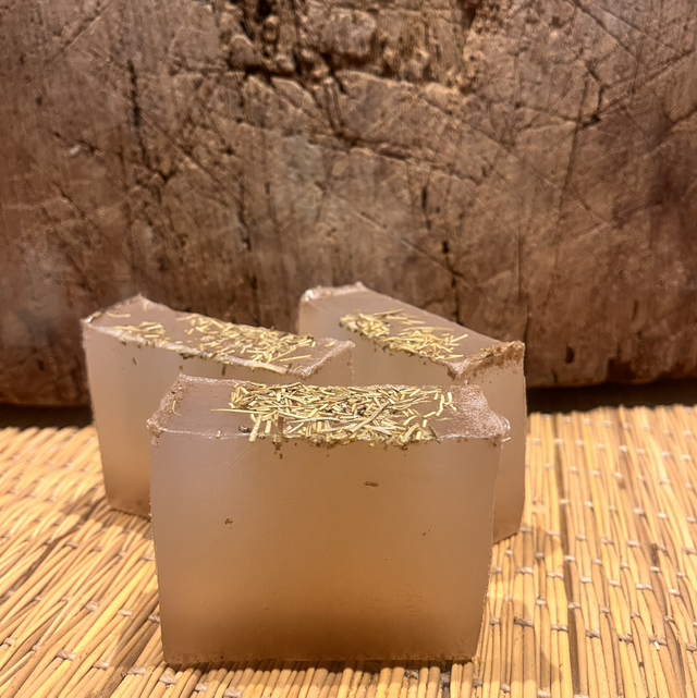 Rhassoul vervain clay and rosemary soap