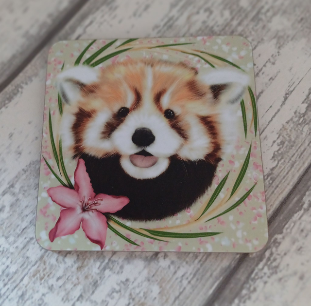 Red panda coaster