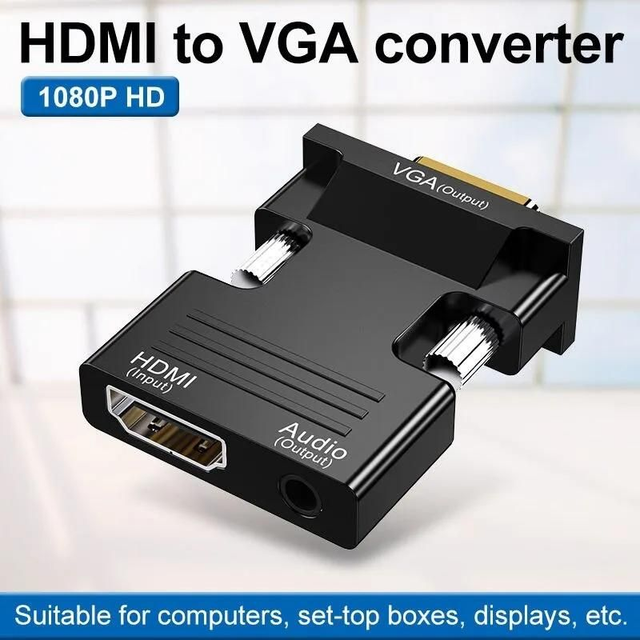 Adaptador HDMI a VGA (Unidireccional)