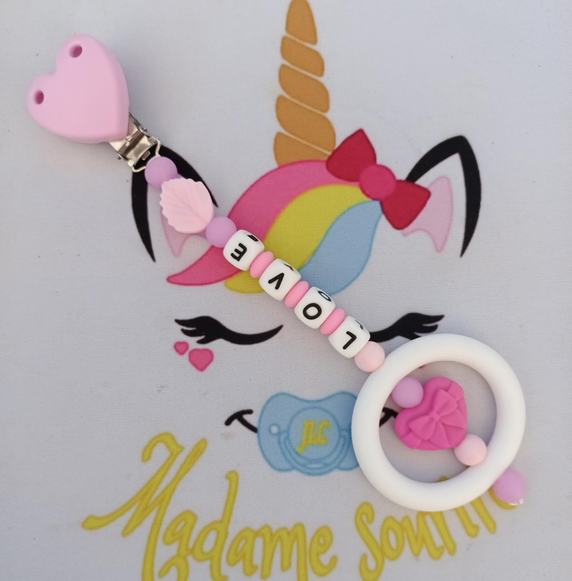 Suspension Coeur noué