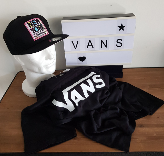 T-shirt Homme Vans Classic Fit noir S