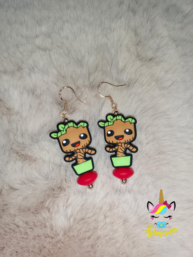 Boucles d'oreilles Groo