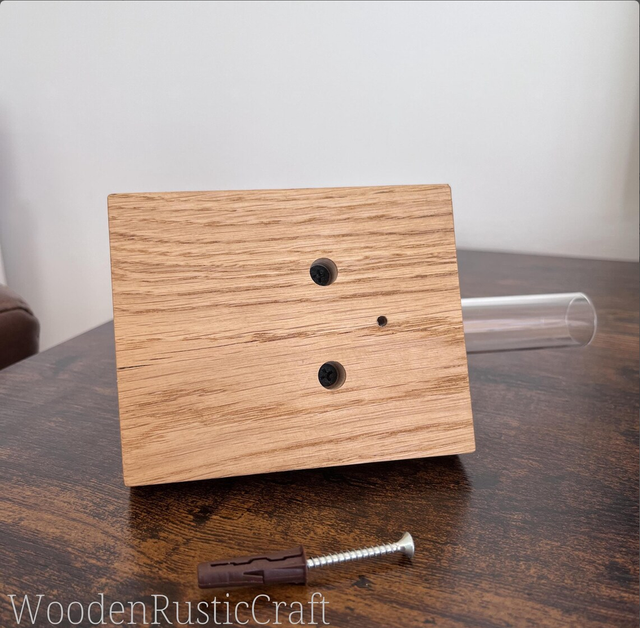 Wall Vase with Glass Test Tube