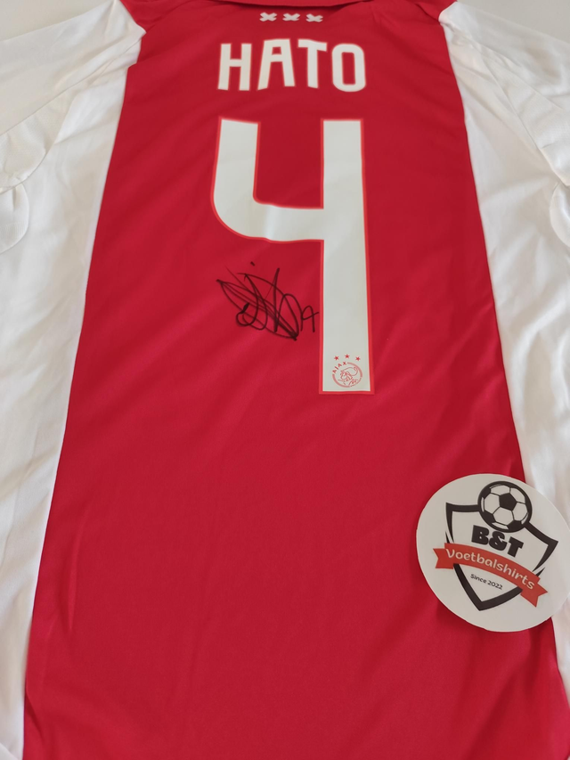 Gesigneerd Hato Ajax shirt