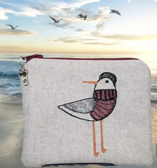 Percy the Seagull Pouch : The Seaside Collection