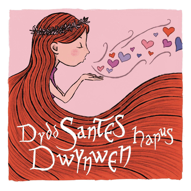 Santes Dwynwen Greetings Card