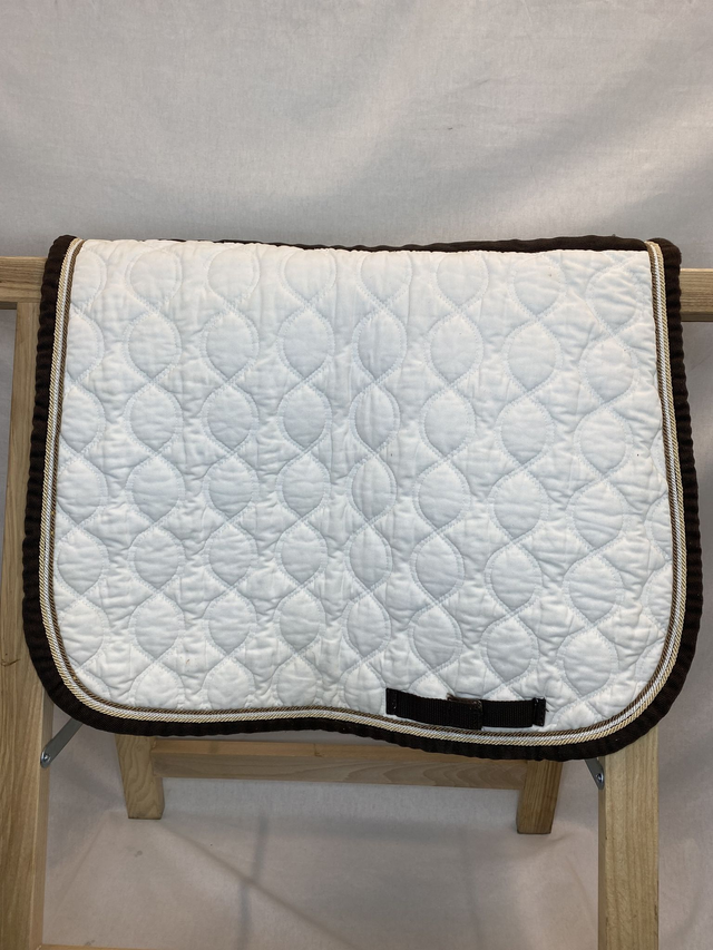 Tapis blanc mixte Equestrian