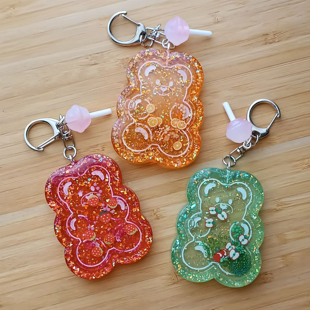 Llavero Shaker de Ositos de Gominola