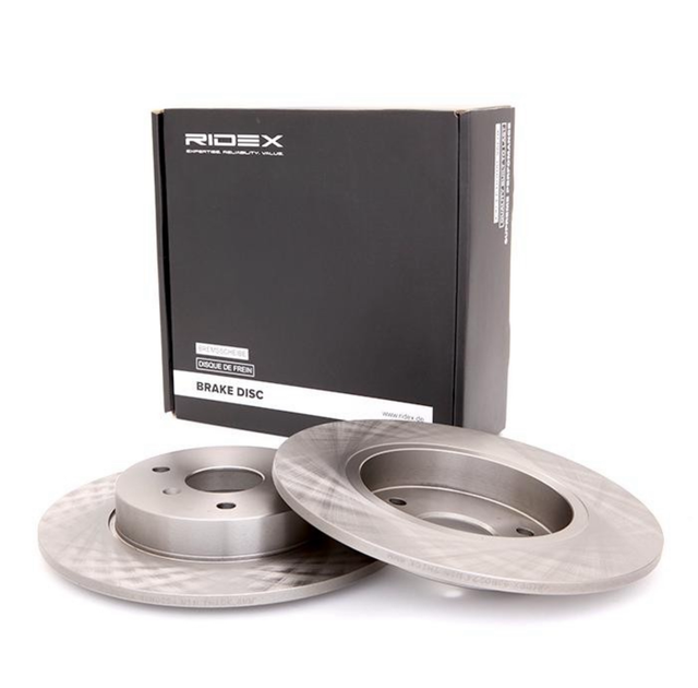 RIDEX 82B0224 Disco freno SMART Fortwo II Coupe (451) (Anno di produzione 01.2007 - ..., 27 - 102 CV, Benzina, Diesel, Elettrico)