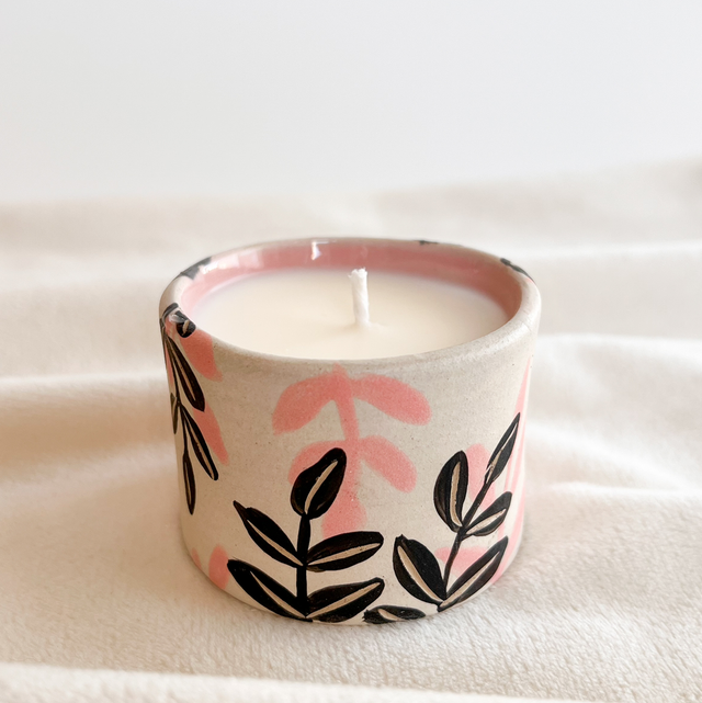Bougie mini rose