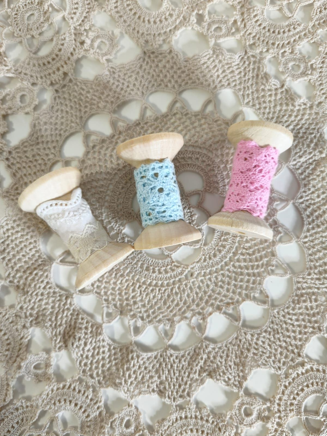 Carro de linhas com renda XL