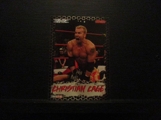 Christian Cage - Tristar TNA Impact 35 Wrestling Original Trading Card #2