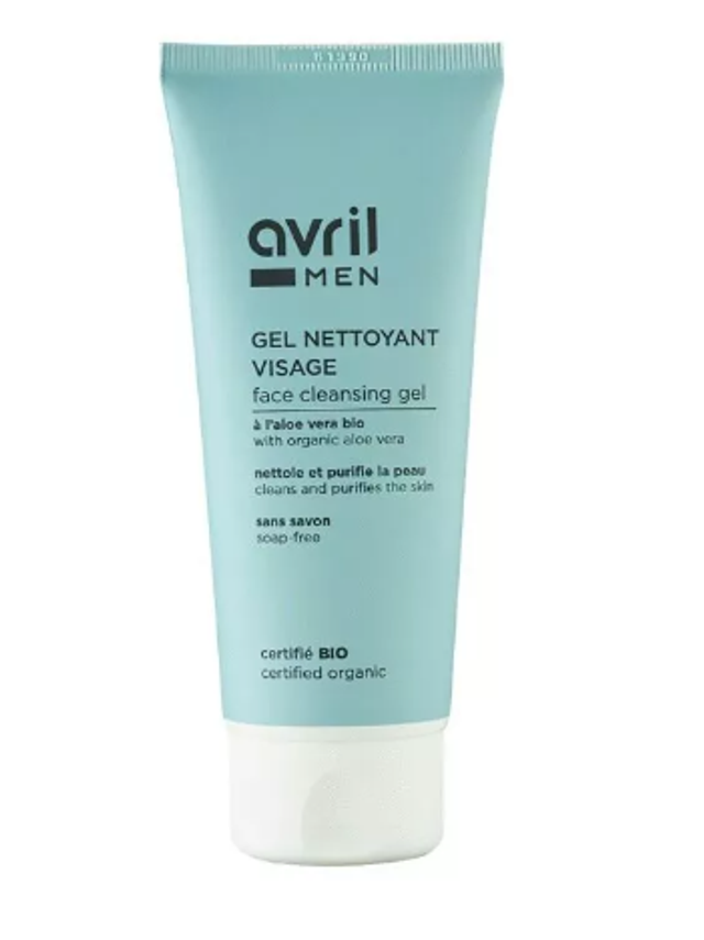 Gel nettoyant visage Homme 100 ml - Certifié bio