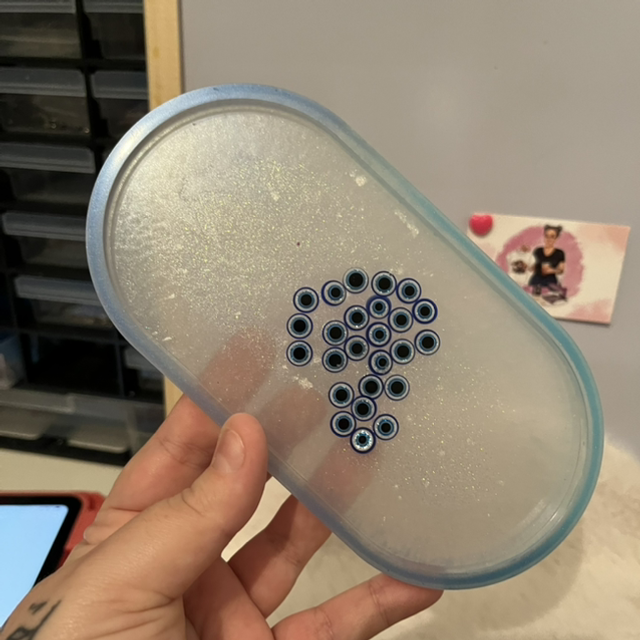 Vide poche ovale ŒIL GREC 