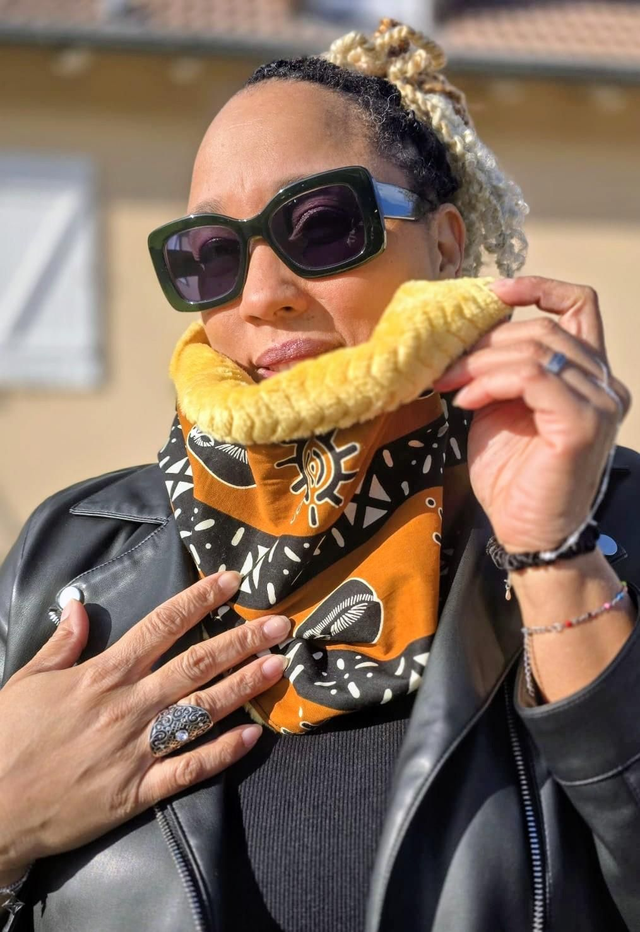 Inspiration Bogolan et noir - simple