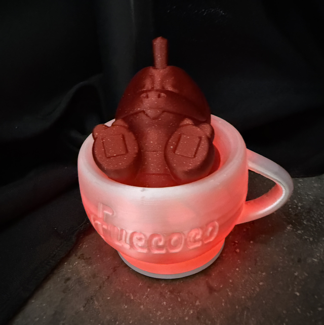 Fanart pla effetto multicolor o glitter