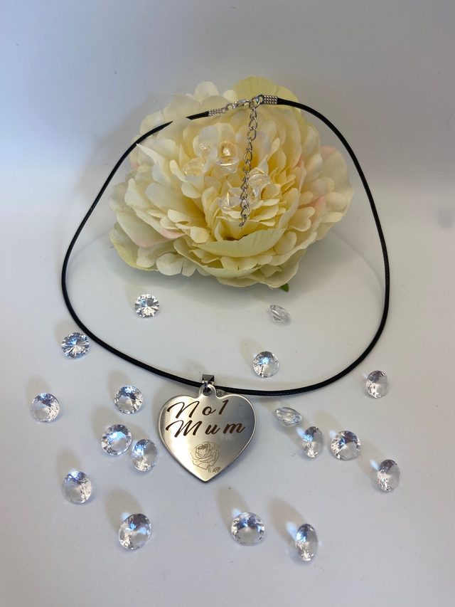 Personalised Heart pendant