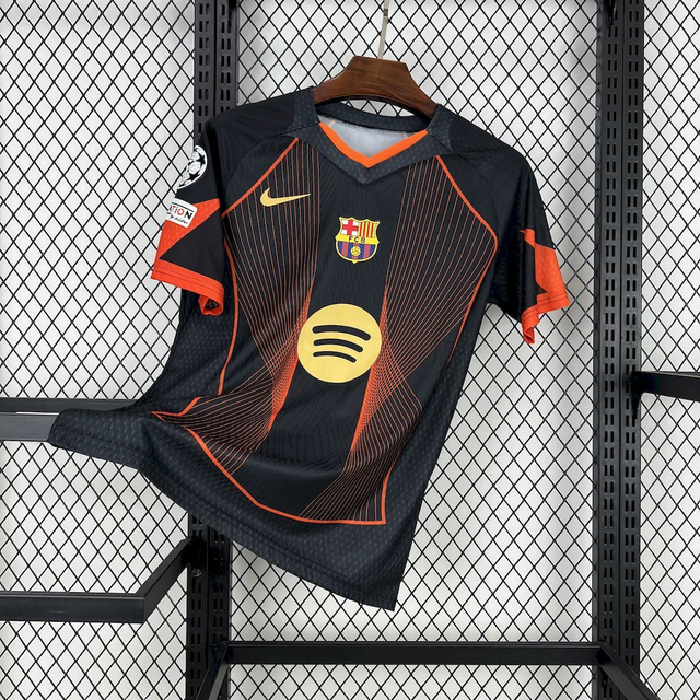 Camiseta Barcelona Edición Especial (Naranja - Negra) 25-26