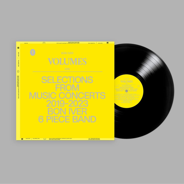 Bon Iver - Volumes: One Selections from Music Concerts 2019–2023 Bon Iver 6 Piece Band LP (Due Out 03/04/2026)