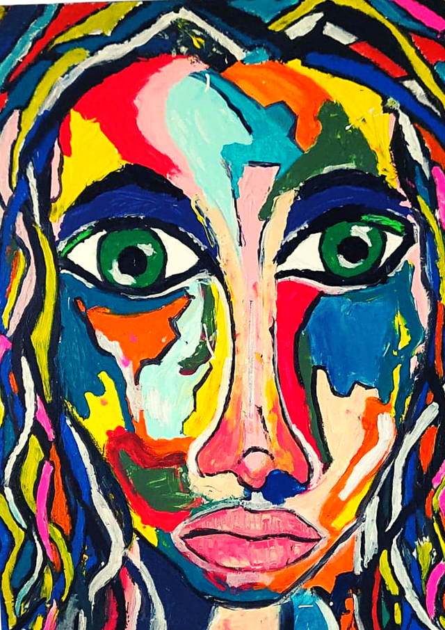 Le Féminin Peinture  60x80