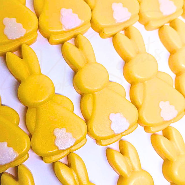 (4 Pack) Don't Worry Be Hoppy Mini Bunny Wax Melt Shapes 