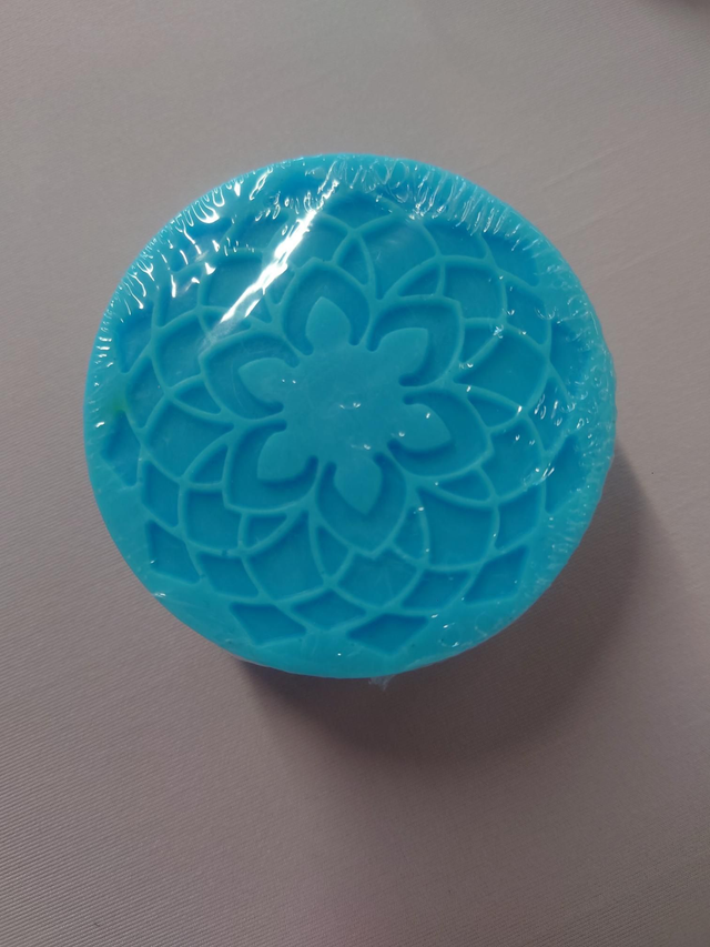Blue Raspberry Slushy - Round Soap Bar