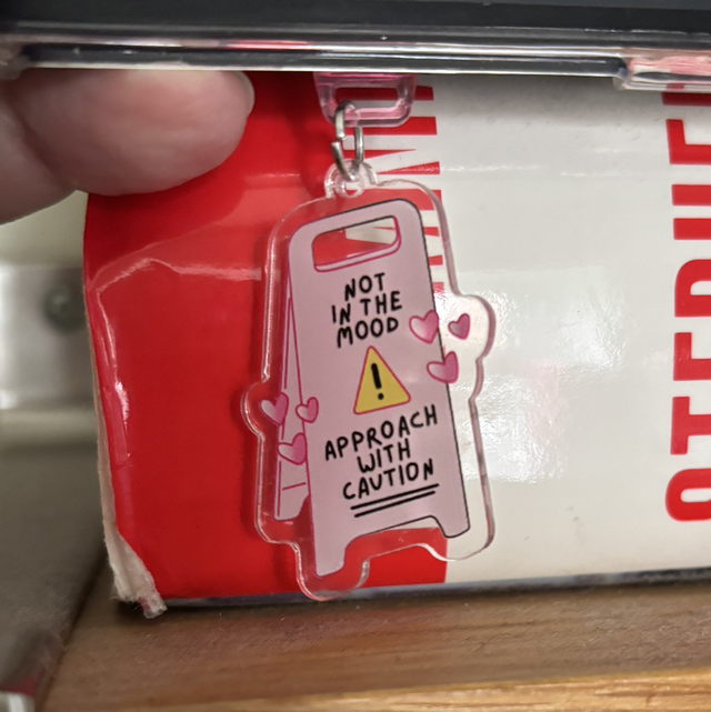 Not in the Mood Kindle Charm