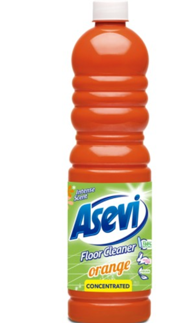 Asevi Floor Cleaner Concentrated - 1L - Orange Naranja 