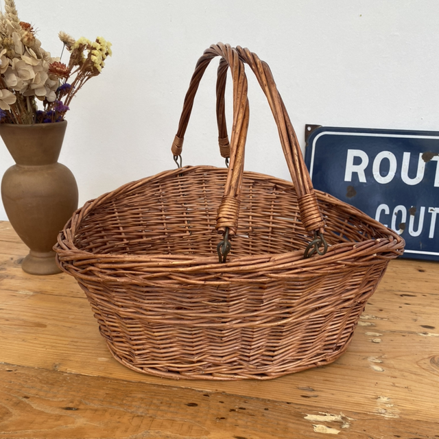 Panier 2 anses amovibles