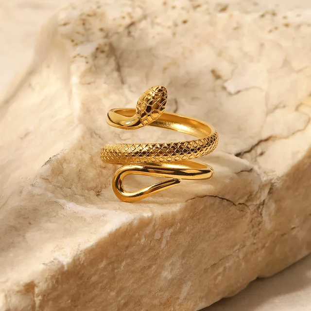 Bague serpent 