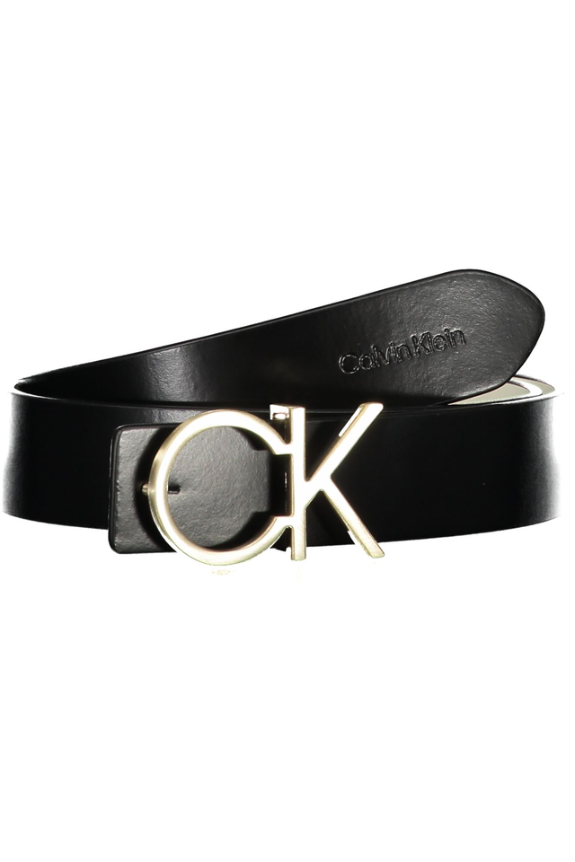 CALVIN KLEIN CINTURA IN PELLE DONNA NERO