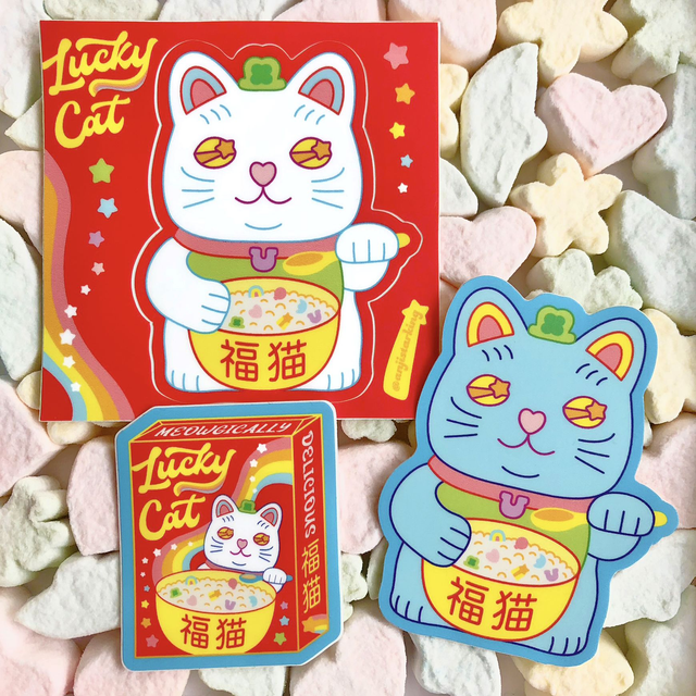 Stickers · Lucky Cats