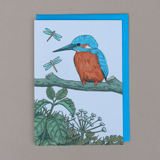 Kingfisher Card