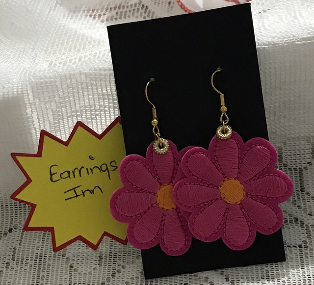 Mixed Fabric Earrings - MFE02