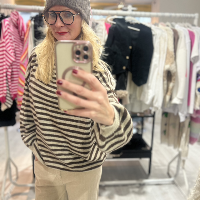 Rollkragen Strickpulli