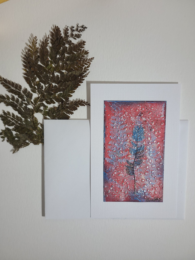 Carte végétale La fougère