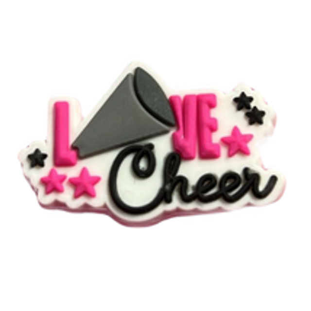 Croc Charm - Love Cheer 