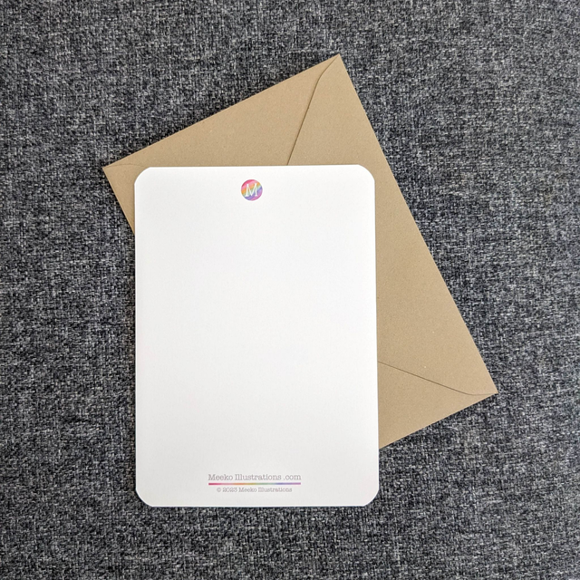 Wenskaart Kerstkoffie, incl envelop