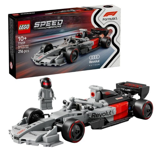 LEGO 77259 Speed Champions Audi Revolut F1 Team R26 Rennwagen