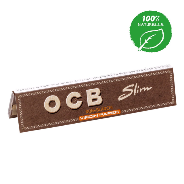 Feuilles OCB Slim « non blanchies »