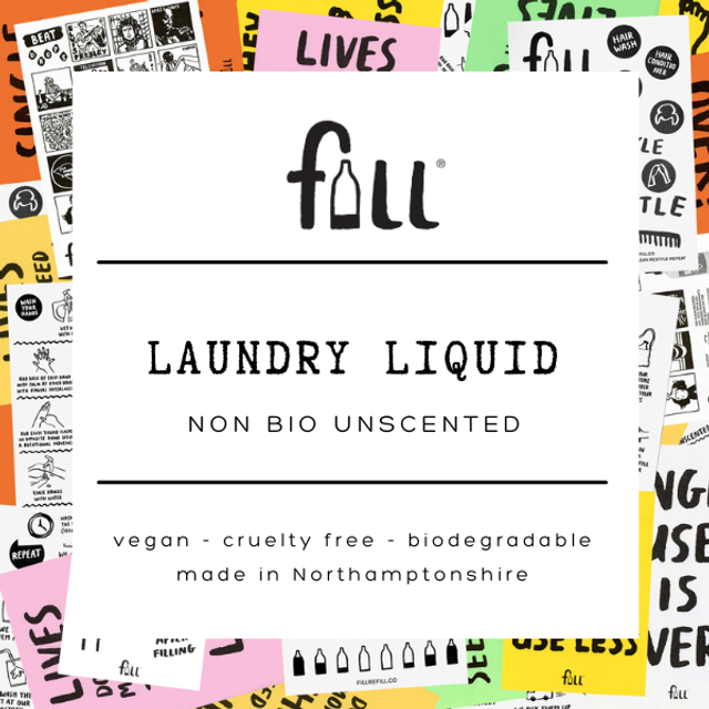 Laundry Liquid Non-Bio (from £0.20 per wash)