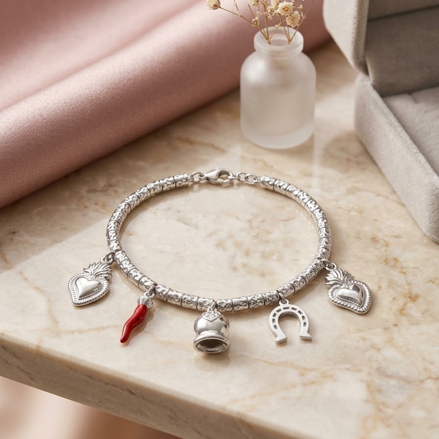 Bracciale Portafortuna con Campanella