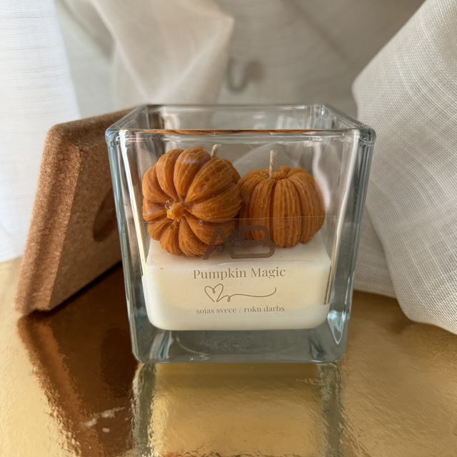 Sojas vaska svece "Pumpkin Magic"🍁