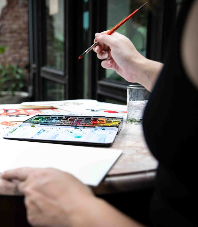 Bon Cadeau Atelier Aquarelle