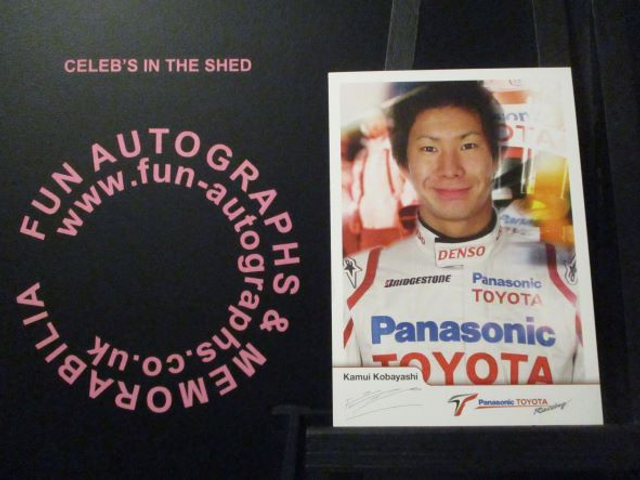 Kamui Kobayashi Original Pre-Print 6x4 Photograph