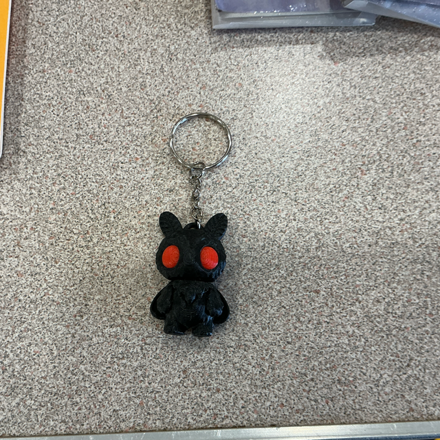 Mothman keyring