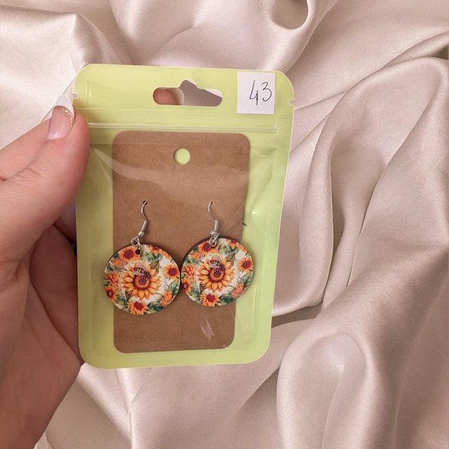 N°43 Boucles d'oreilles hypoallergénique ronde