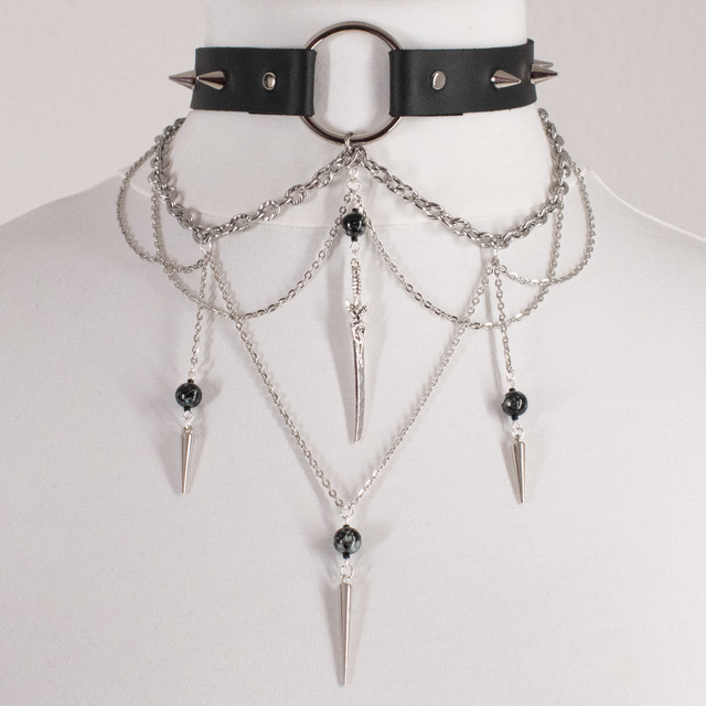 Lady Kayo - Choker argenté