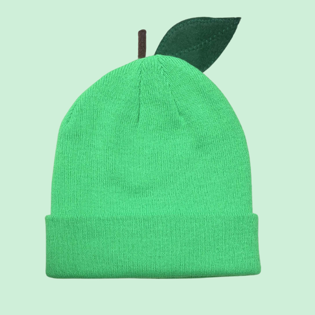 Bonnet vert pomme fluo 