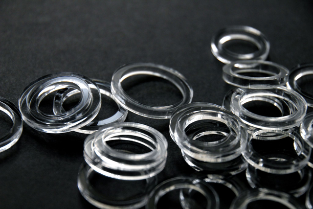 Bague en PMMA transparent - style with simplicity